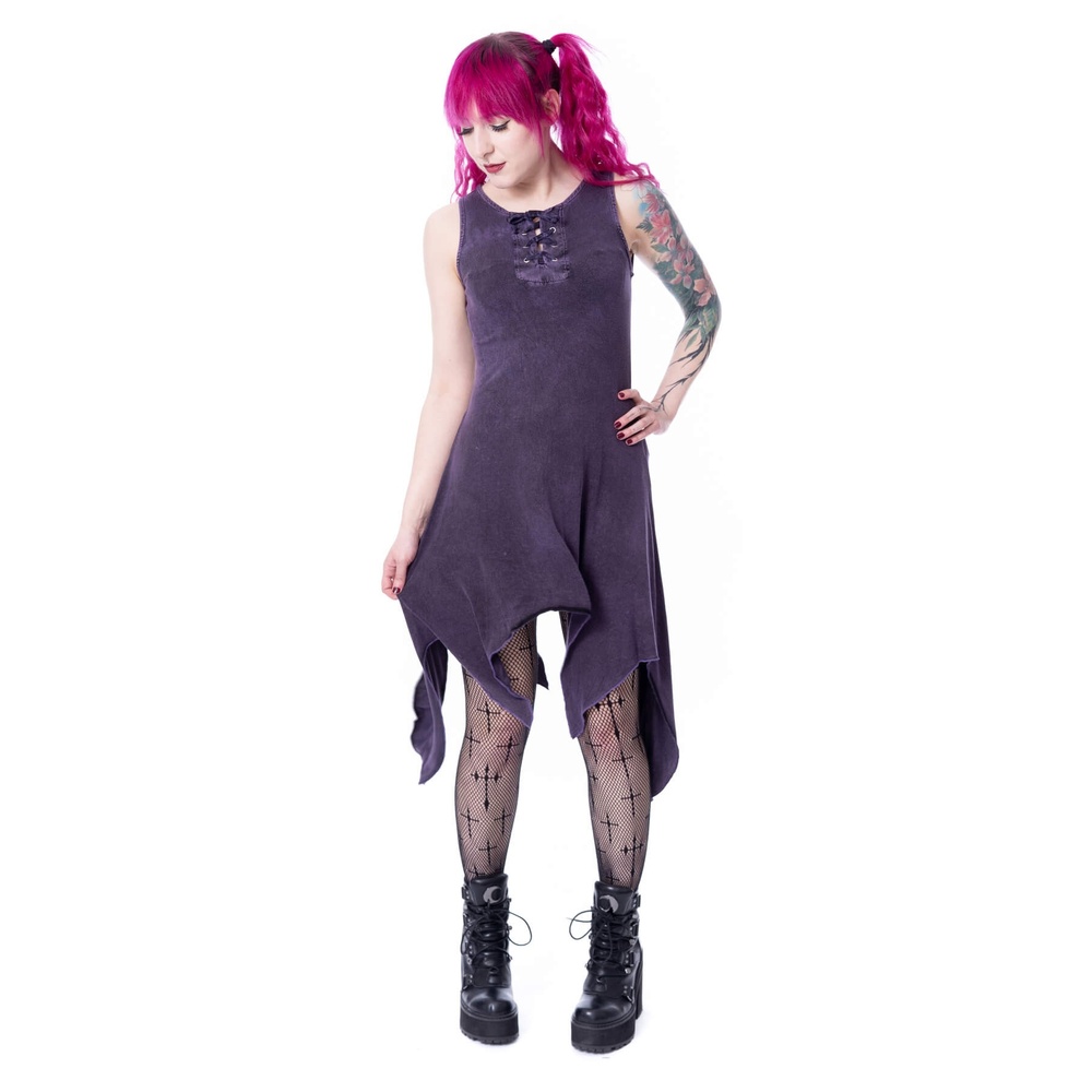 Innocent Lifestyle - Thistle Short dress - Purple